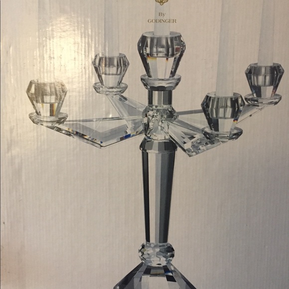 Crystal Candelabras - Set of Two - New in Box! - Picture 4 of 5